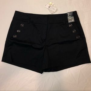 2/$25 *NWT* 7th Avenue 4” Black Shorts - Modern